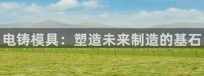 太阳成集团老板照片：电铸模具：塑造未来制造的基石
