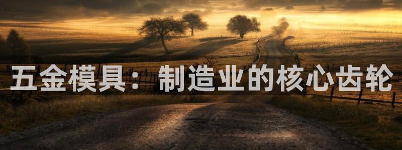 太阳集团城网址古天乐：五金模具：制造业的核心齿轮