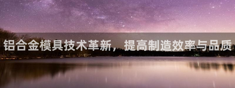 澳门太阳成城集团洗米华：铝合金模具技术革新，提高制造效率与品质