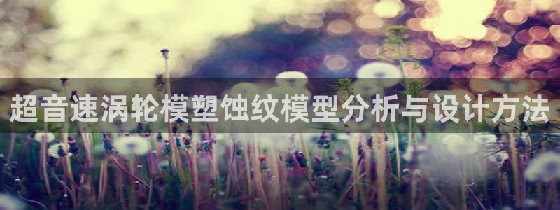 122cc太阳集成游戏：超音速涡轮模塑蚀纹模型分析与设计方法