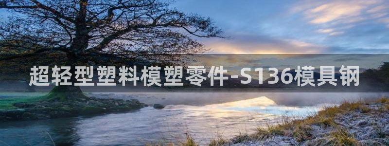 太阳神电子游戏平台：超轻型塑料模塑零件-S136模具钢