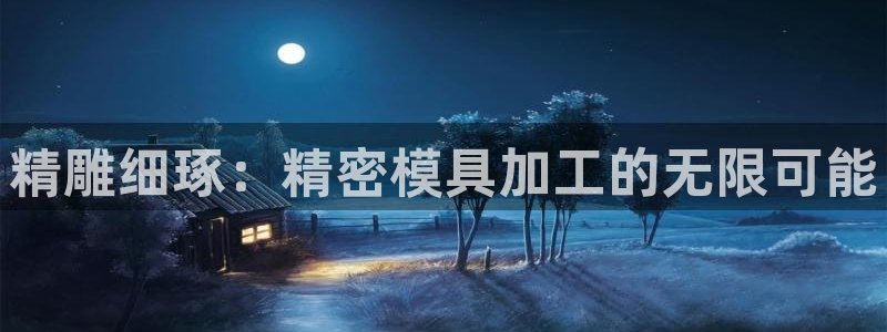太阳2平台网站：精雕细琢：精密模具加工的无限可能