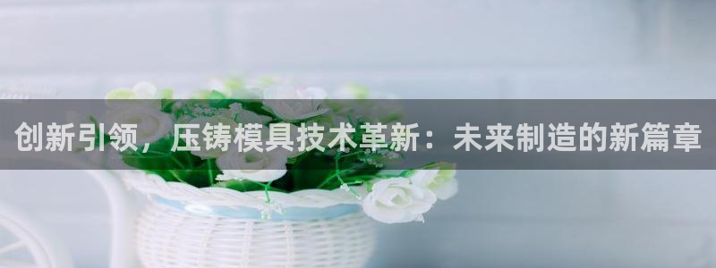 太阳集团2021备用网址：创新引领，压铸模具技术革新：未来制造的新篇章