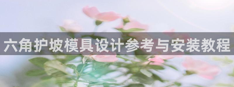 太阳集团app十佳平台是什么：六角护坡模具设计参考与安装教程