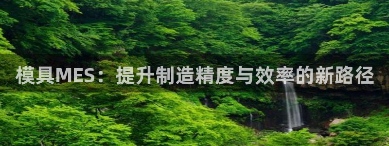 江苏太阳集团冷青松：模具MES：提升制造精度与效率的新路径